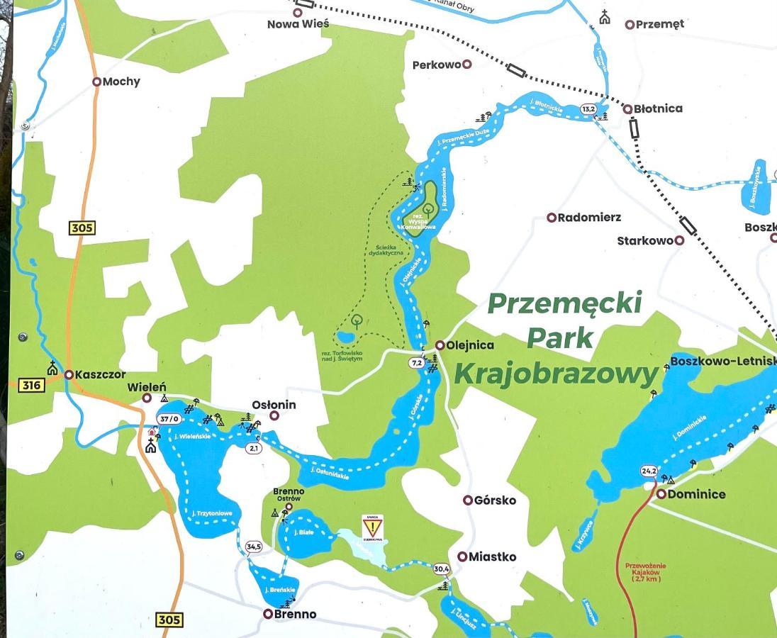 Dom Blisko Natury. Boszkowo - Letnisko. Zewnętrze zdjęcie